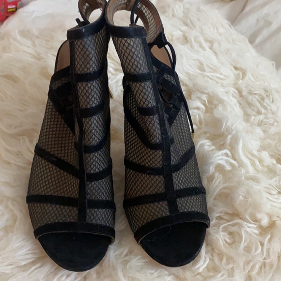 Aquazzura Mesh Peep Toe Bootie! ❤️ - Picture 5 of 16